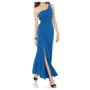 Stunning Jeweled One-Shoulder Prom Gown